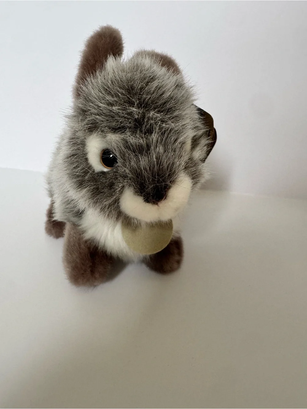 Aurora Miyoni Tots Grey Baby Bunny Rabbit Plush 7” Stuffed Animal w/ Tags